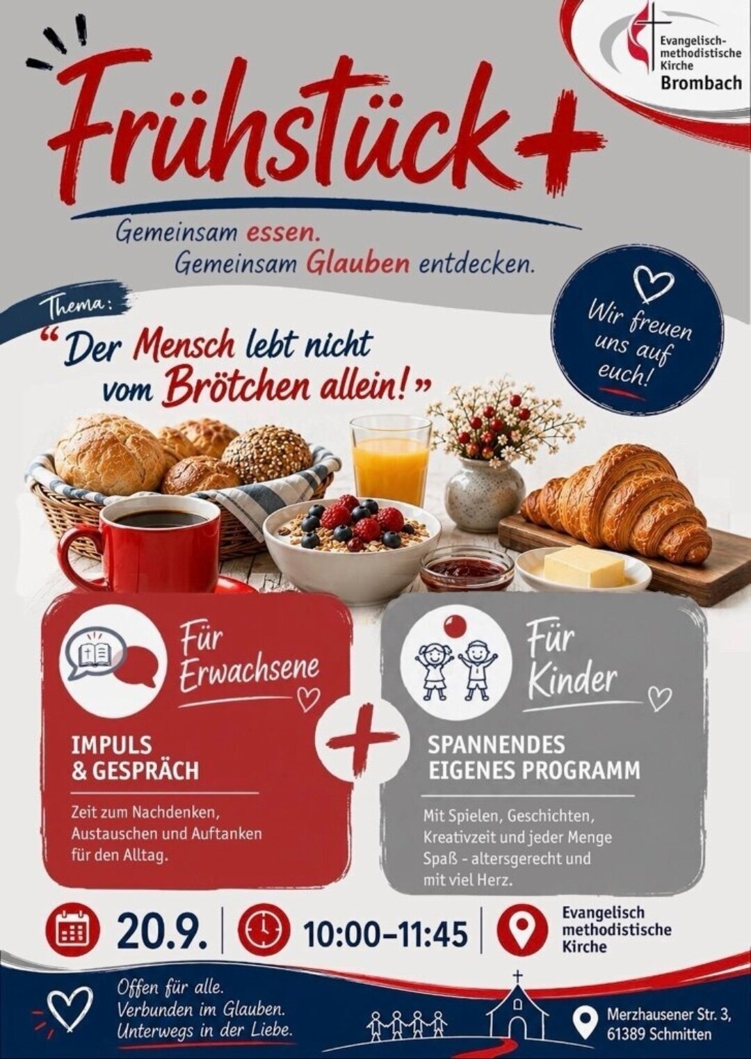 "Frühstück+" - der etwas andere Gottesdienst für die ganze Familie